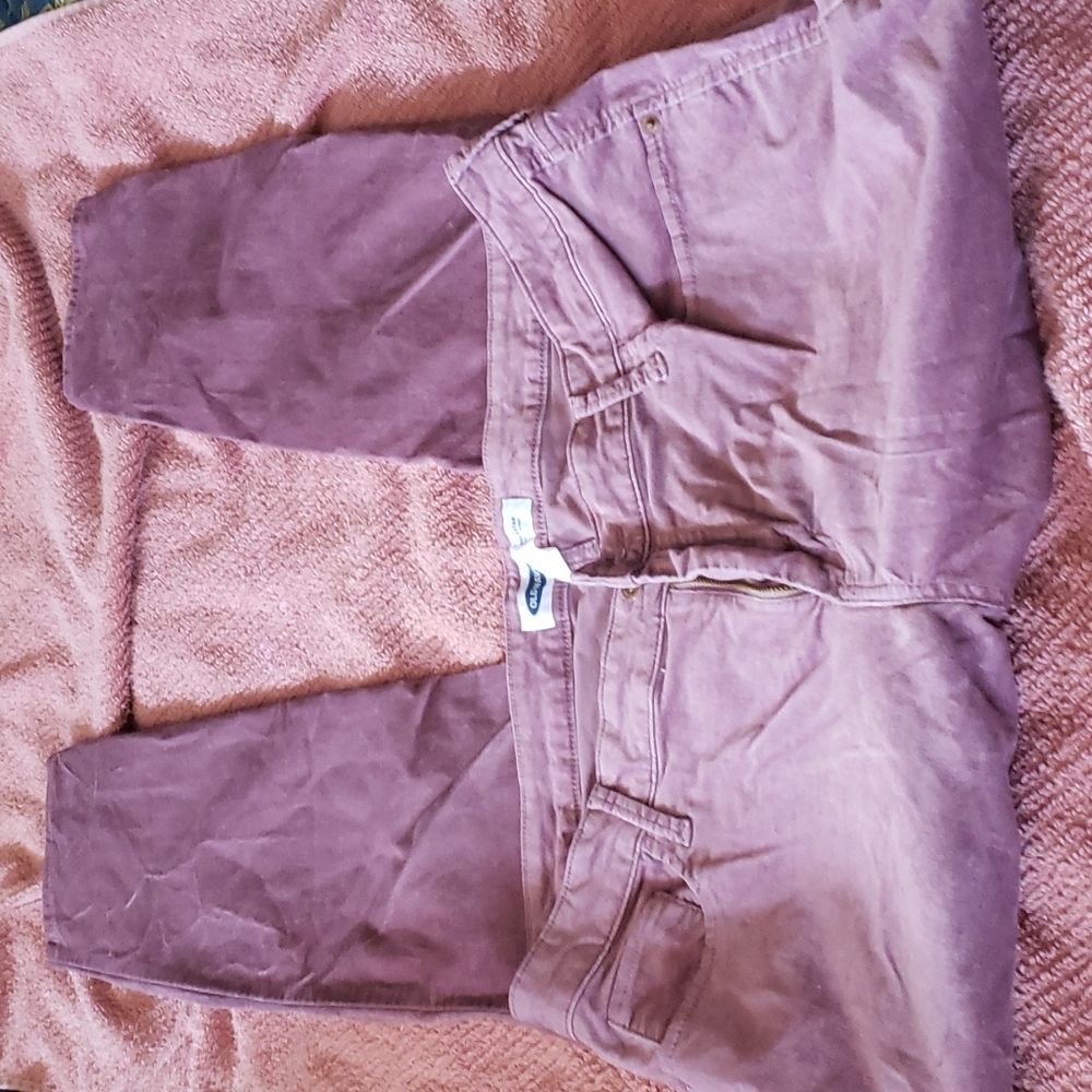 Old Navy Super Skinny Rockstar Velvet Pants 16